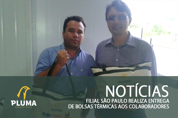 Filial São Paulo realiza entrega de bolsas térmicas aos colaboradores